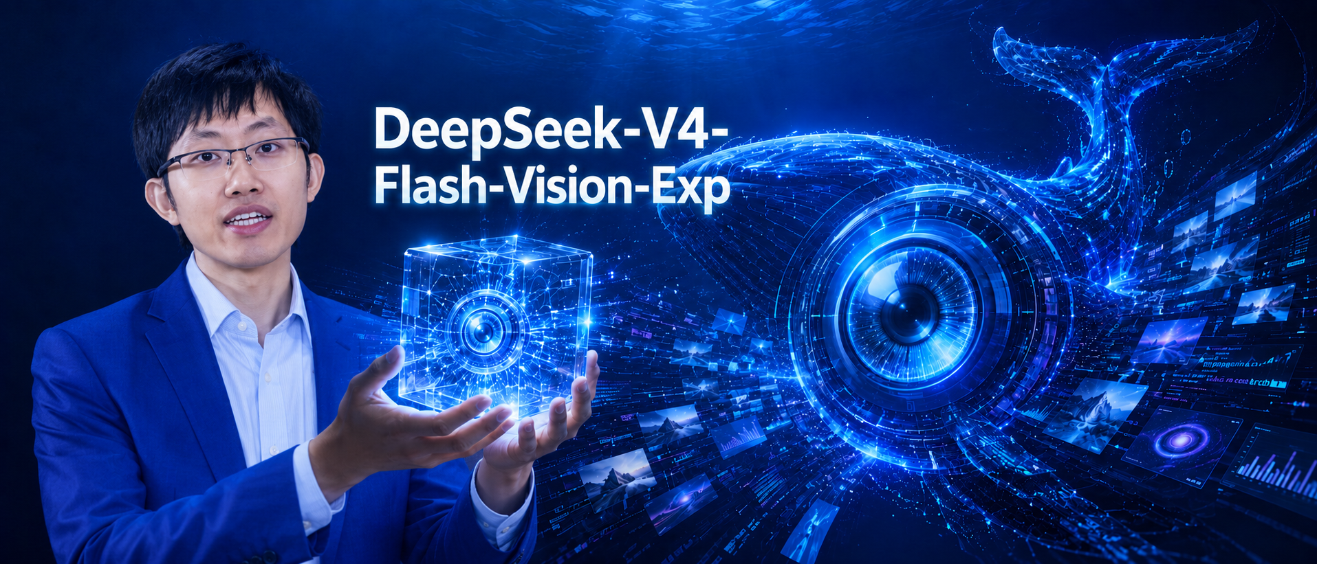DeepSeek V4开放视觉，多模态智能体