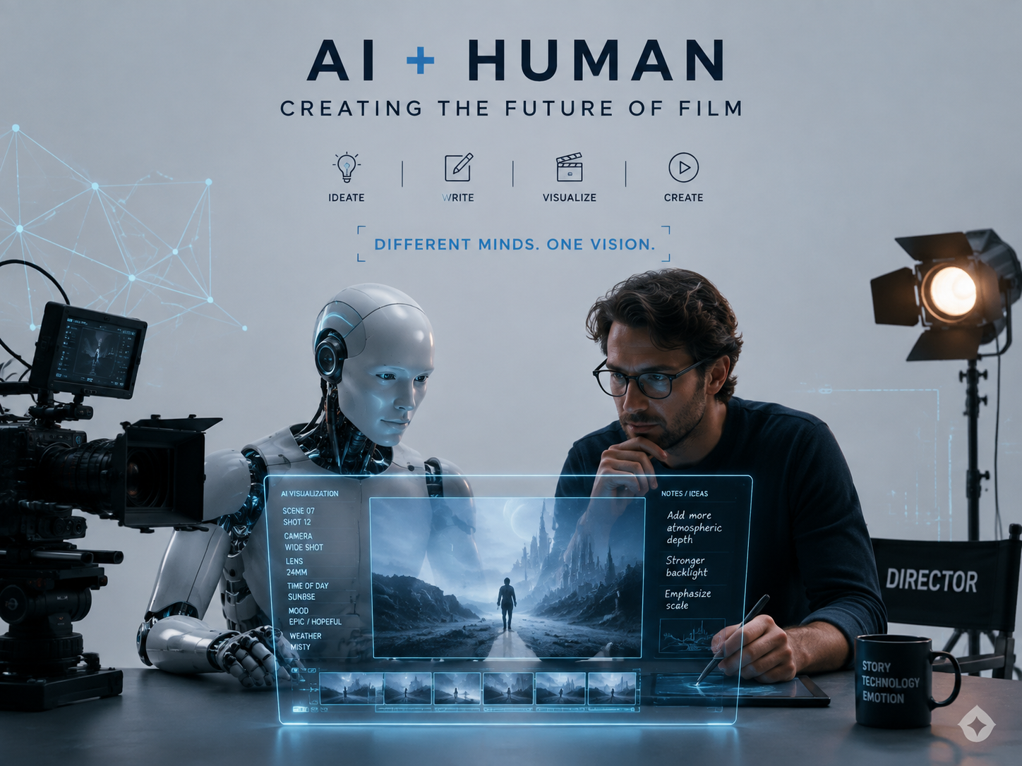 AI与人类创作者协作的未来展望插图