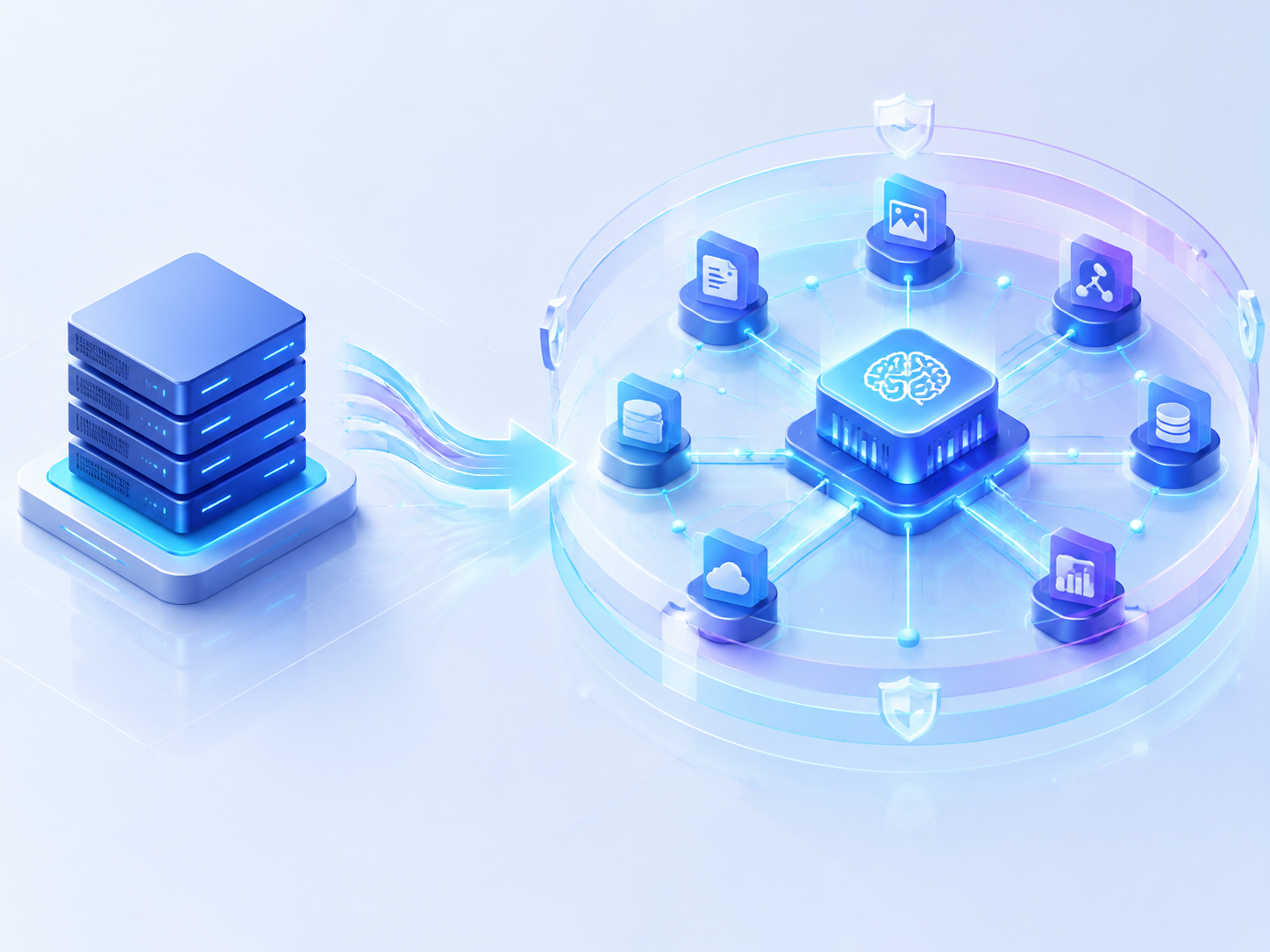 AI NAS将数据转化为知识的概念图